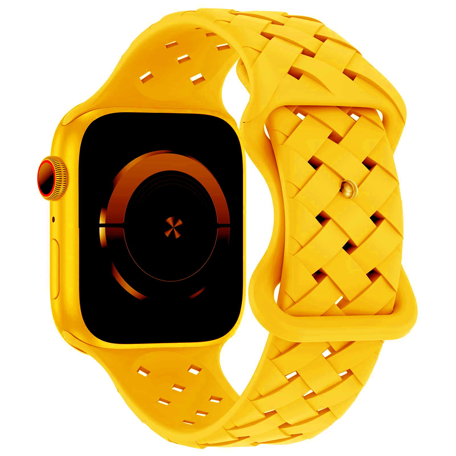 Strap For Apple Watch Band 44mm 40mm 45mm Braided 49mm 41mm 42mm Breathable correa bracelet iwatch series 9 8 7 se 3 5 6 ultra 2: Light Pink White / 20mm