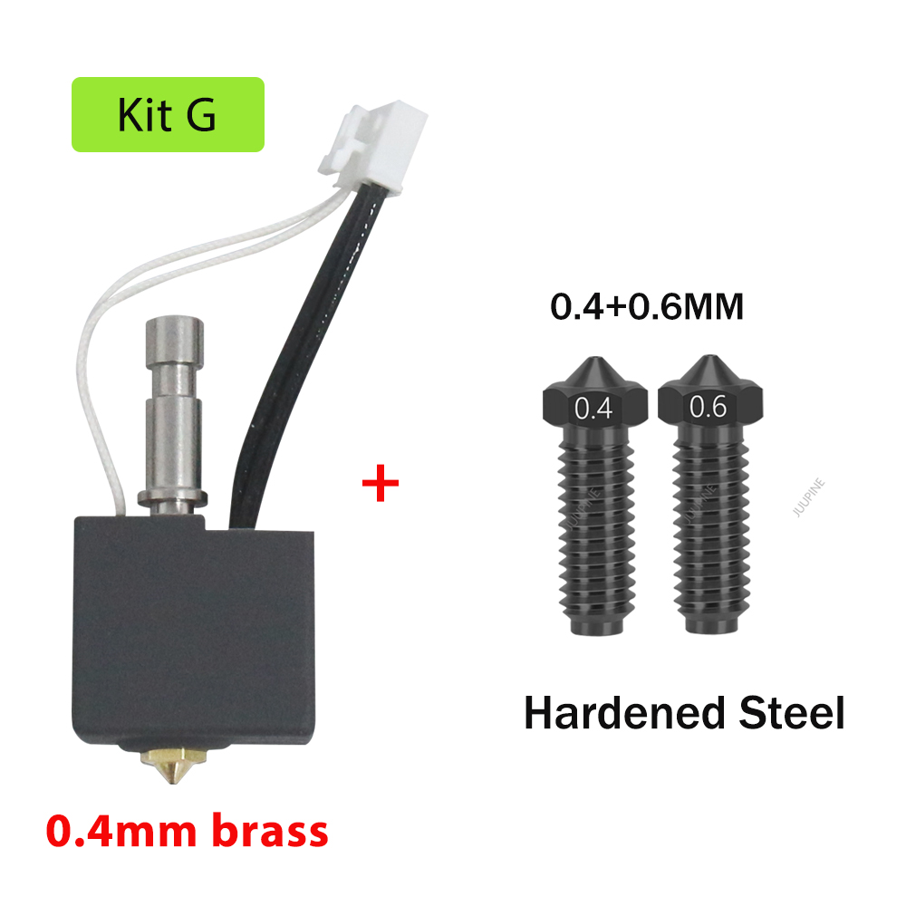 Für Anycubic Kobra S1 Hotend Kobra S1 Combo End Kit für Anycubic Kobra S1 Düse Druckkopf S1C 3d Drucker Zubehör: Hautfarbe