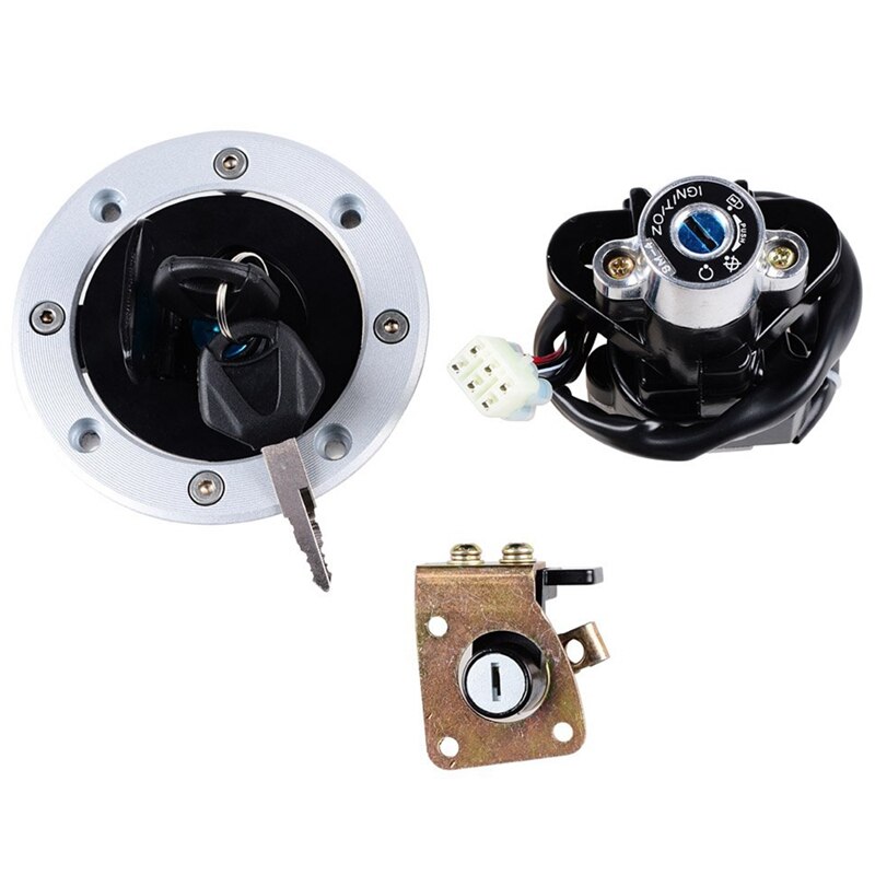 Interrupteur Allumage Moto Pour Virago XV535/250/125 - Set Clés Et Serrures | Remplacement