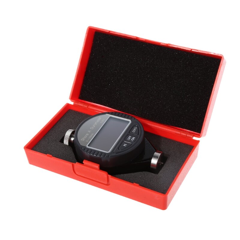 Duromètre numérique OOTDTY Shore A testeur de dureté en caoutchouc 0 ~ 100HA pour cire de cuir plastique