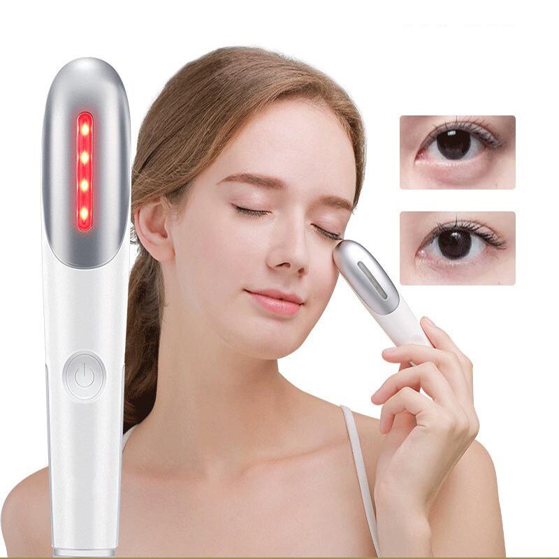 4 modi Erleichtern Augenringe Straffe Haut Entlasten Müdigkeit Volle Augen Abdeckung Schönheit Augen Pflege Massage Falten Instrument Auge Massage