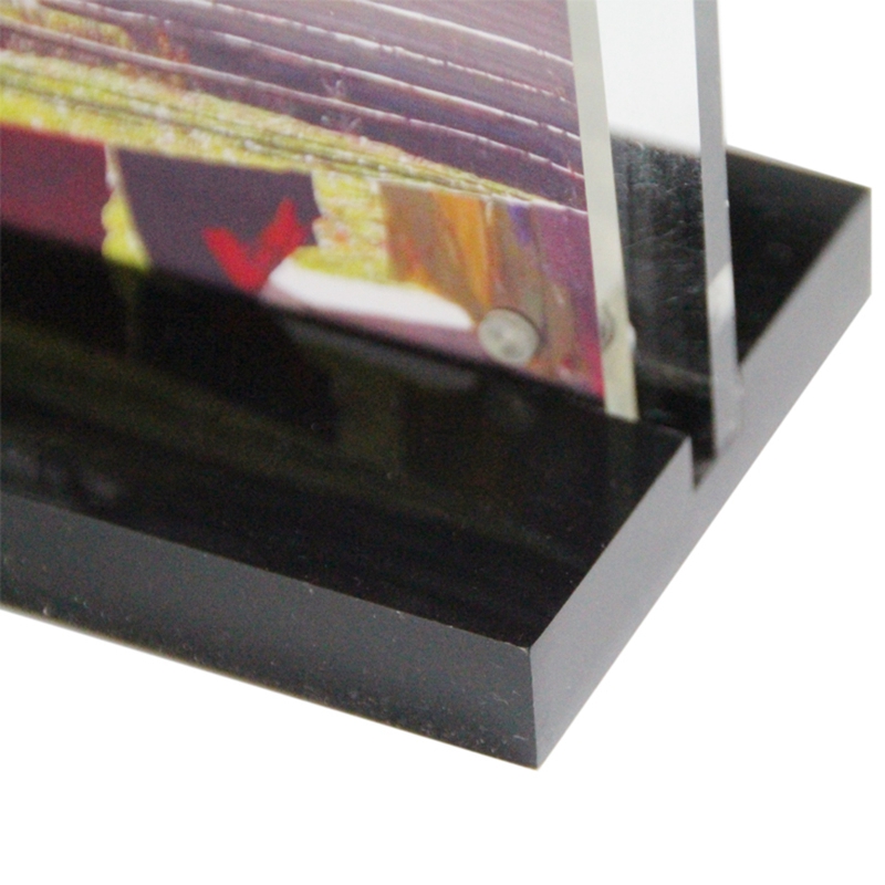 A4 210 x 297mm akryl magnetisk skilt stativ display stand plakat papir foto papir menu reklame display stand