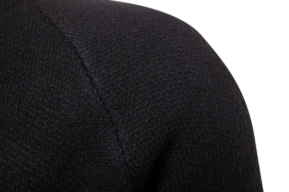 Mand sweatere efterår vinter casual slim fit bomuld strikket herre sweater tøj