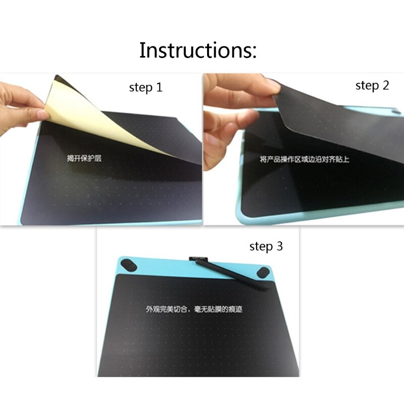 Graphite Protective Film For Wacom Digital Graphic Drawing Tablet Pad Screen