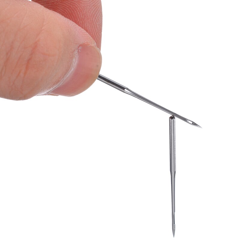 100 piezas agujas de coser máquina de coser DIY hilo Hogar Universal de acero artesanal máquina de coser todo tamaño herramientas de coser aguja