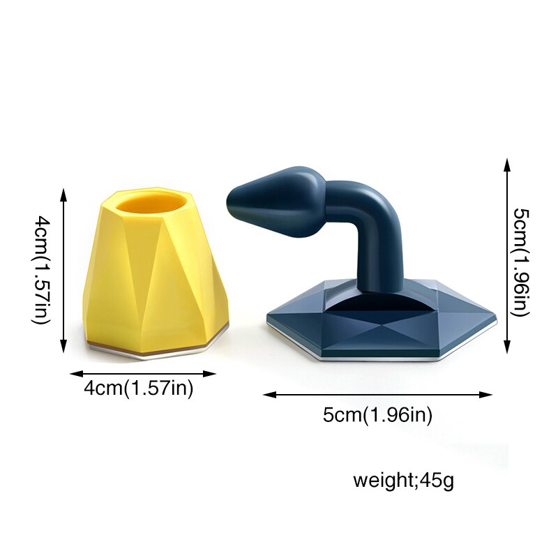 Butoir de porte en Silicone silencieux, Anti-choc, pour toilettes, Absorption murale