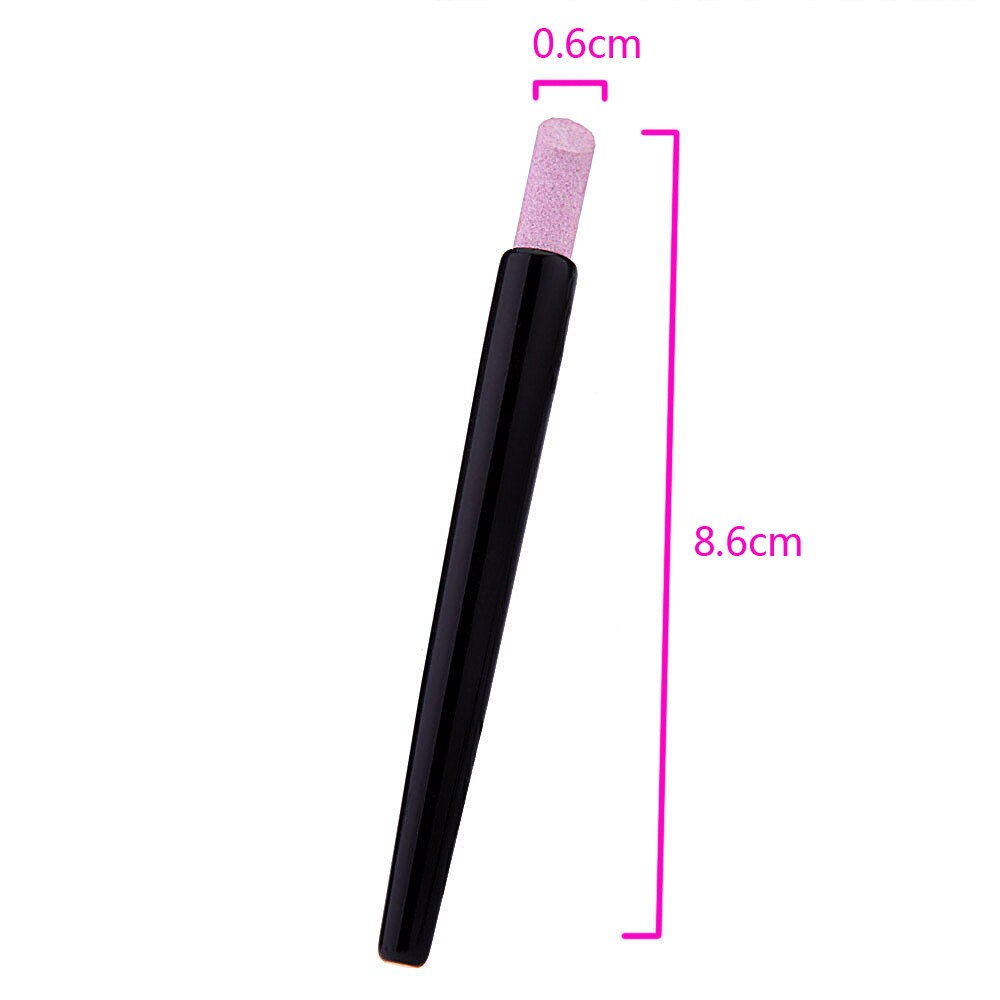 Unieke Steen Nagelvijl Professionele Cuticle Remover Trimmer Buffer Pedicure Manicure Nail Art Gereedschap Voor Vrouwen Makeup Tools