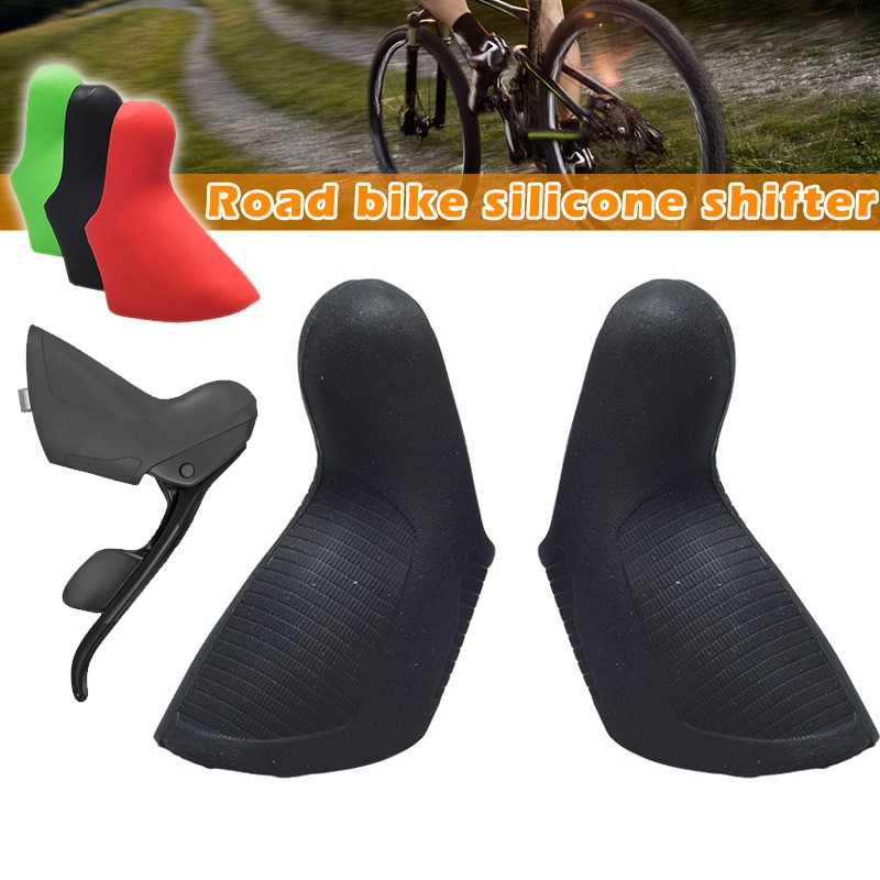 1Pair Bike Cover Hood Silicone Shift Brake Lever Cover for 10/22 Speed SRAM Road Bicycle Shift Brake Lever Cover Silicone