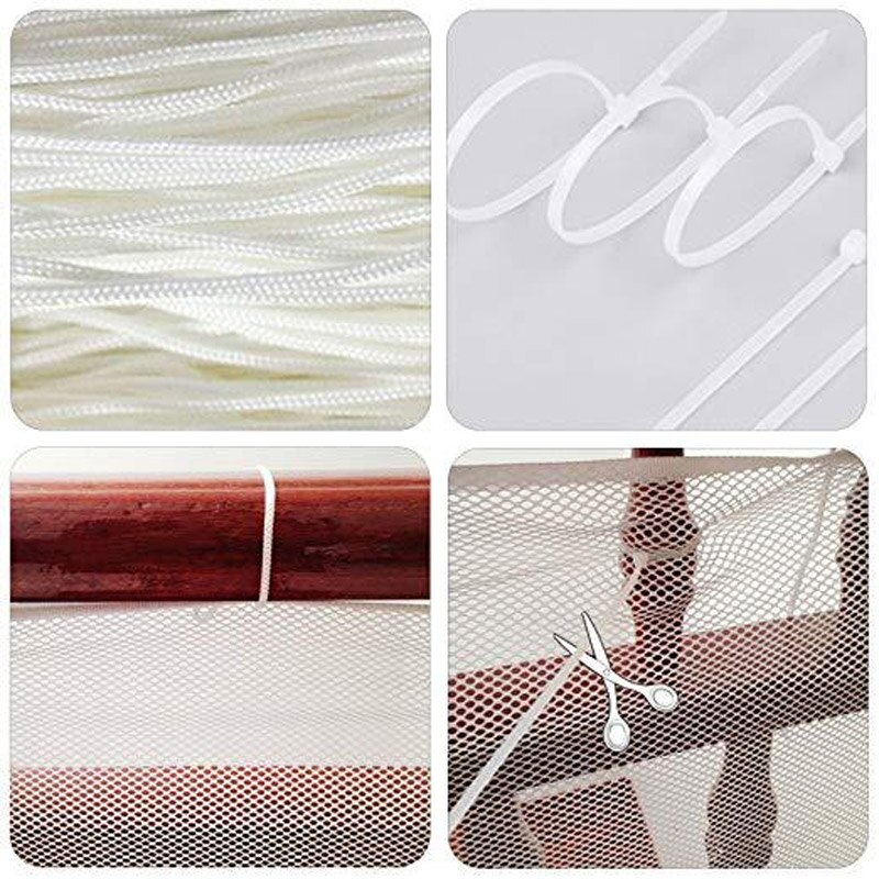 IMBABY 3M Stairs Mesh Child Safety Barrier Fall Thickening Mesh Stair Balcony Protection From Children Safety for Baby Pet