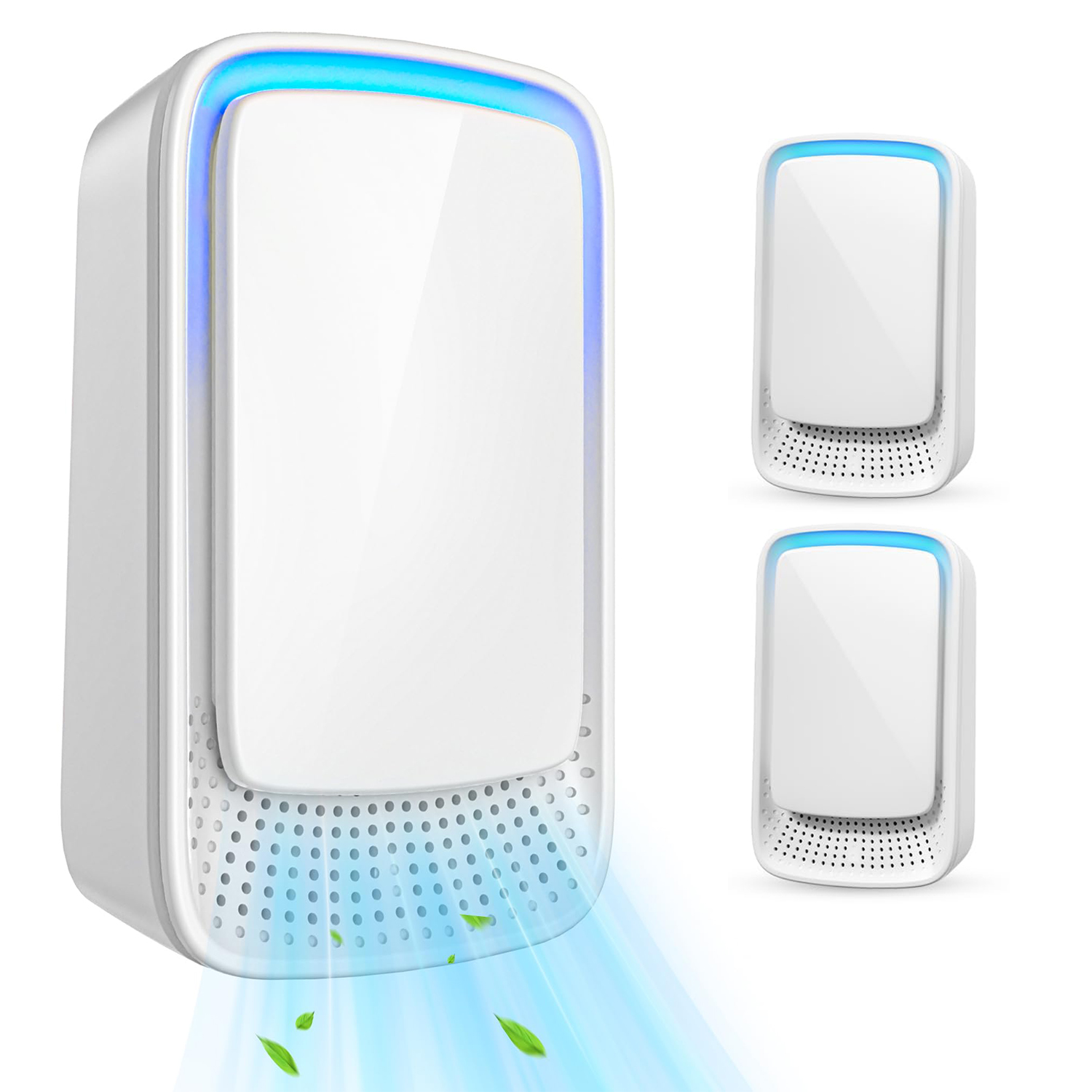 Purificador de aire enchufable, ionizador, purificador de aire, tecnología de iones negativos para el hogar, funcionamiento silencioso para dormitorio, Mini aire limpio para mascotas