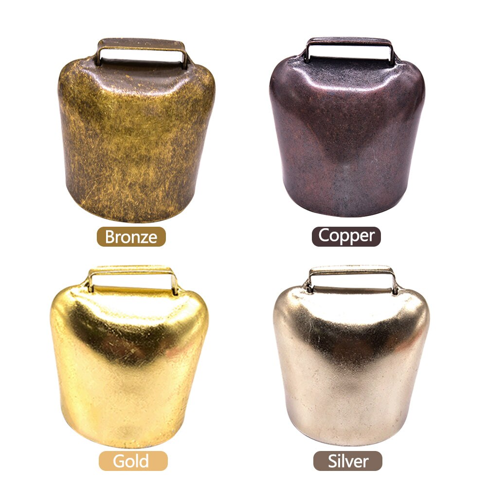 Livestock Cow Horse Sheep Cattle Grazing Bell Upgraded Version Anti Lost Loud Bell Anti Theft Metal Bell Farm Animal Supplies
