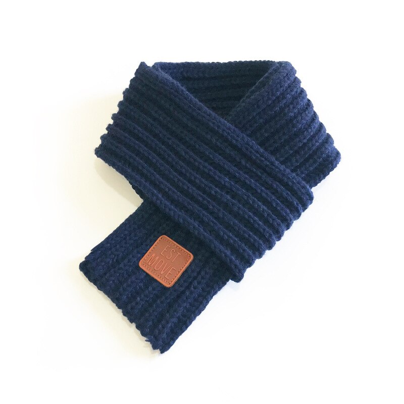 Écharpe en tricot pour chien et chat, accessoire de toilettage pour petit et moyen gabarit, Chihuahua, carlin, Corgi, caniche: navy blue
