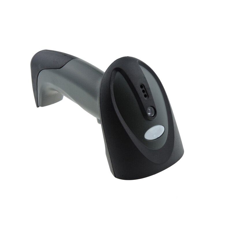 1D wired barcode scanner with stand