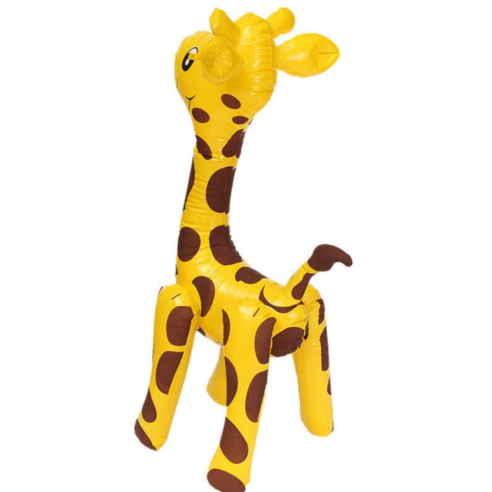 Ballon Party Großen Schlag hoch Nette freundlicher PVC Neuheit Karikatur Giraffe Hirsch geformt Tiere Aufblasbare Spielzeug