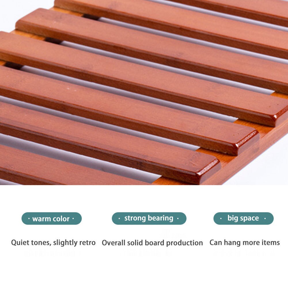 Wall Mount Wood Plant Stand Indoor Plant Flower Pot Stand Plant Display Rack Holder Shelf For Livingroom Office Bedroom