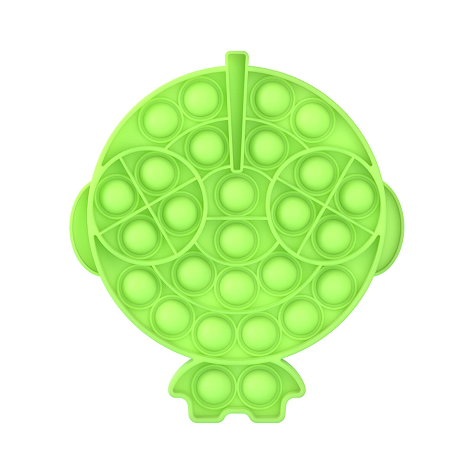 Giocattolo sensoriale a bolle giocattolo antistress in Silicone sicuro giocattolo Puzzle confortevole antistress bolle giocattolo sensoriale a bolle: Green