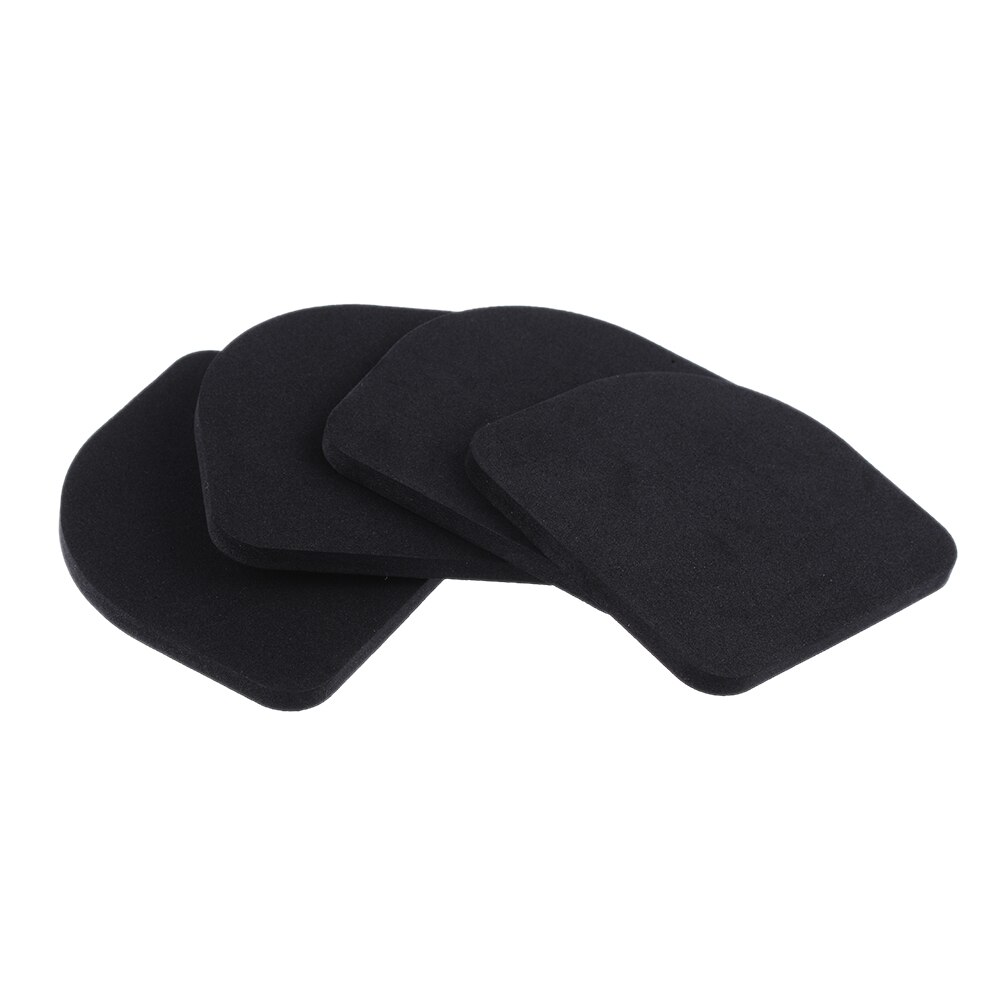 8PCs Black Rubber Anti-vibration Mat Washing Machine Refrigerator Non-Slip Shock Mute Pads Reduce Noises Tools Bathroom Products