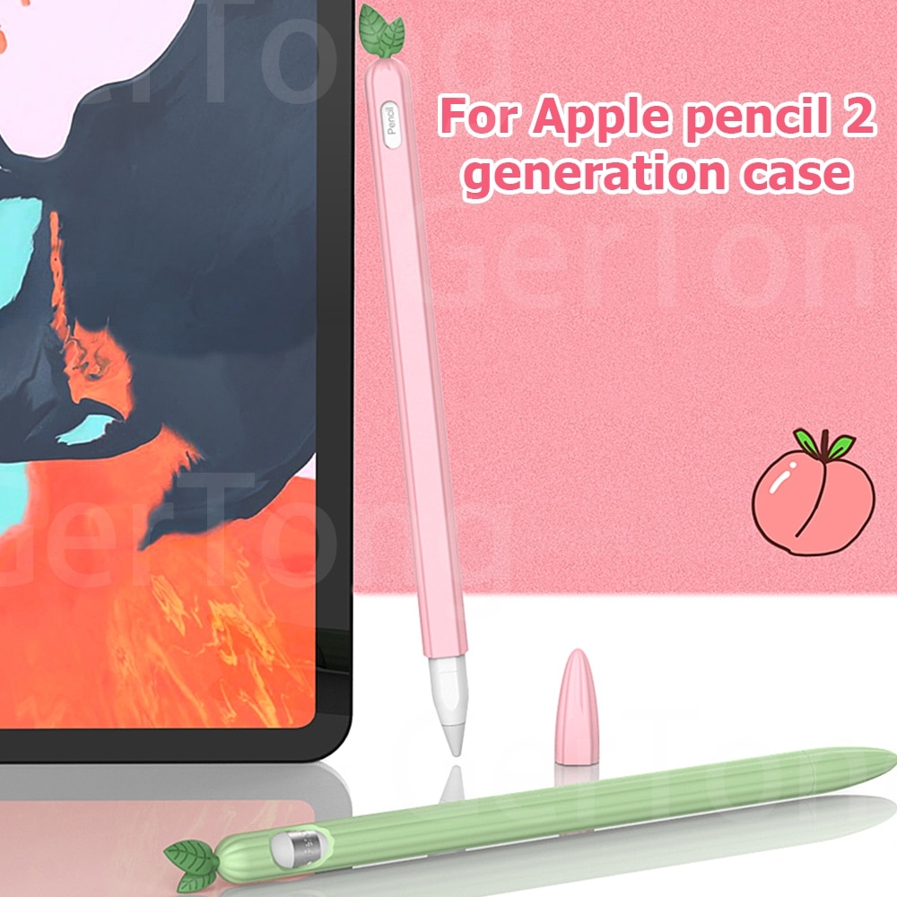 For Apple Pencil 2nd 1st Generation Soft Silicone Case For iPad Pencil 2 Protective Cap Touch Pen Stylus Protector Cover