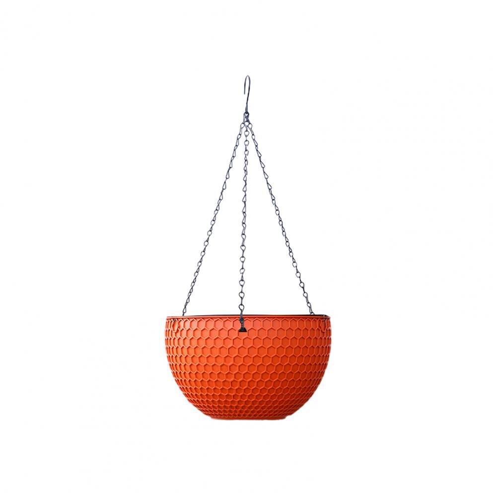 Hanging Plant Pot Waterproof Hanging Flower Basket Outdoor Garden Hanging Plant Pot for Garden Plant Hanger