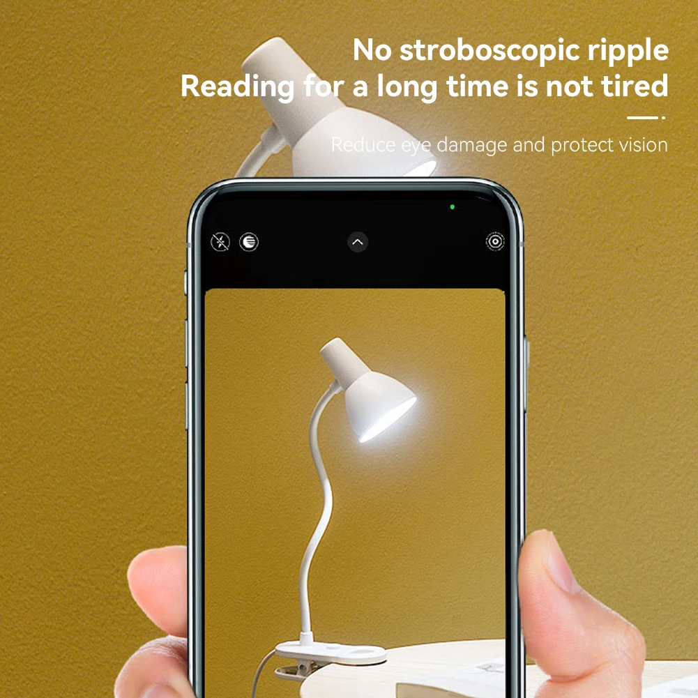 Led proteção para os olhos livro luz noturna ângulo ajustável mini clip-on lâmpada de mesa de estudo bateria aa usb plug-in para leitura do quarto