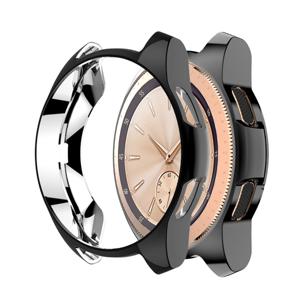Capinha para samsung gear s3 frontier galaxy watch 46mm tpu macio all-around capa protetora para pára-choques caso quadro bordas ao redor