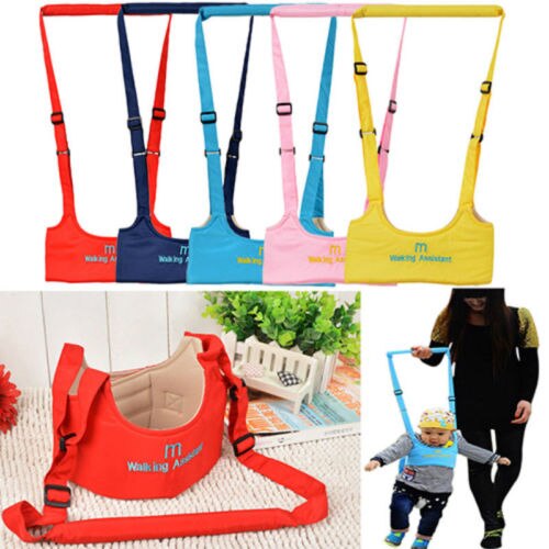 Pudcoco nyfödd baby promenad kopplar assistent bälte småbarn promenader säkerhet utomhus lärande promenad säkerhet tyglar tåg sele rullator