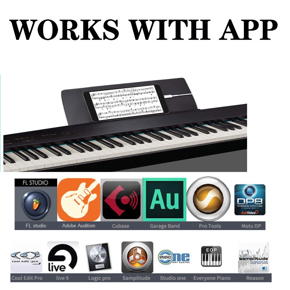 2m / 6feet micro usb Male to USB 2.0 B Male Data OTG Cable Phone tablet to Electronic piano drum