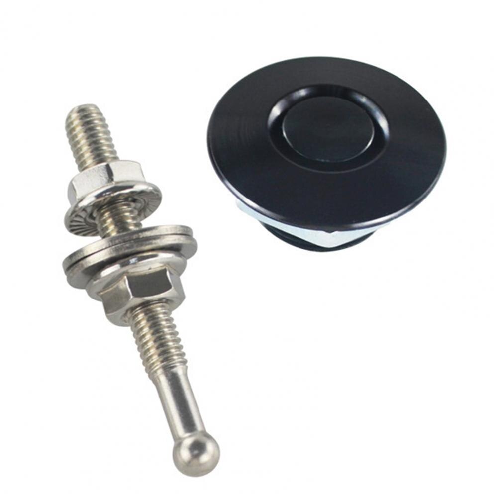 Universal 32mm Aluminum Car Quick Latch Push Button Billet Hood Pin Lock Set