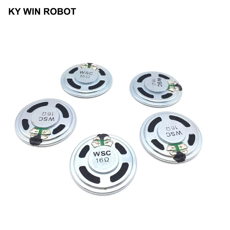 2 stuks/lot ultradunne mini-luidspreker 16 ohm 1 watt 1w 16r luidsprekerdiameter 36mm 3.6cm dikte 5mm