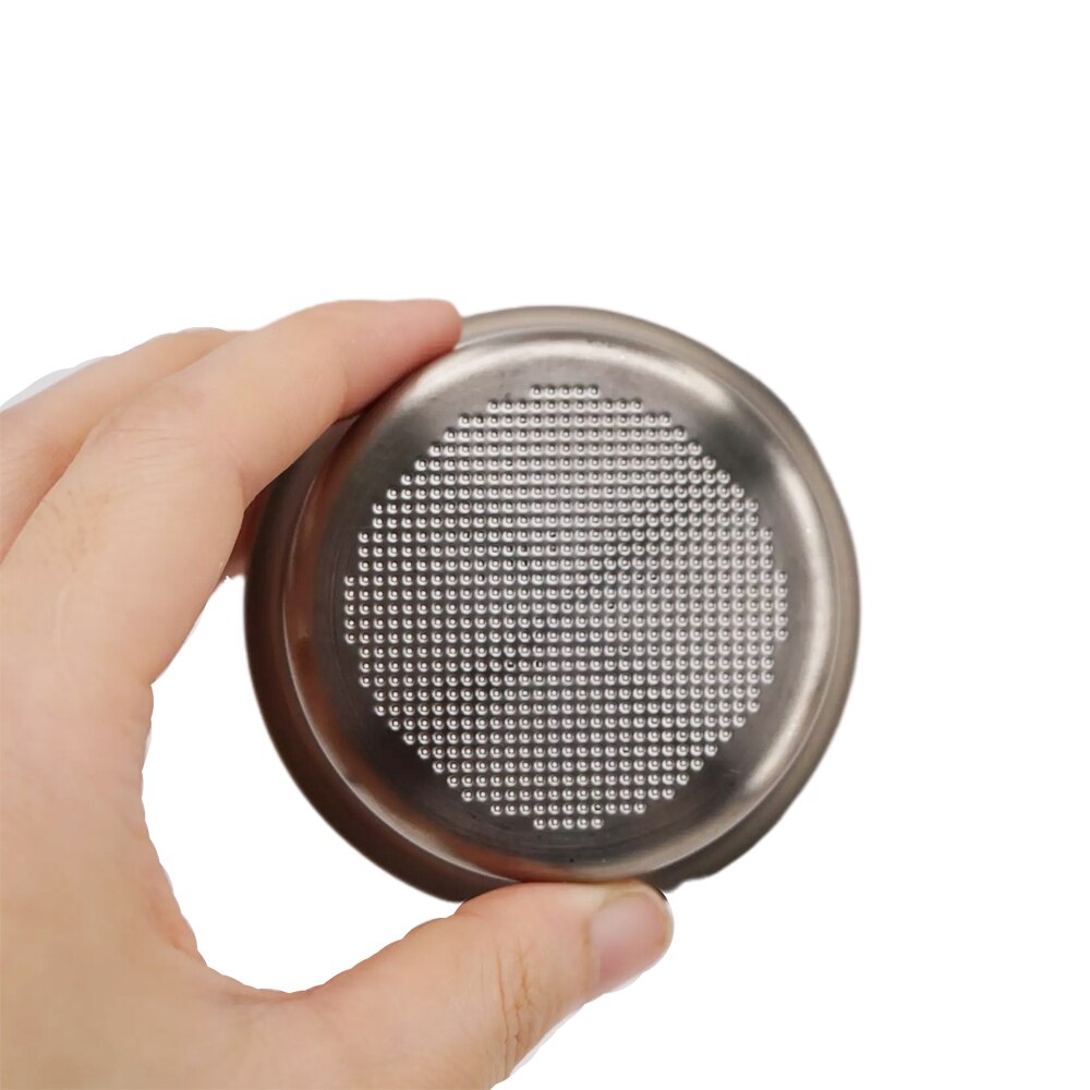 Filtered Basket 58mm Filterless Coffee Filter Basket Refillable Compatible Hand-Washed Coffee Machine Filter Cup Coffee Dripper
