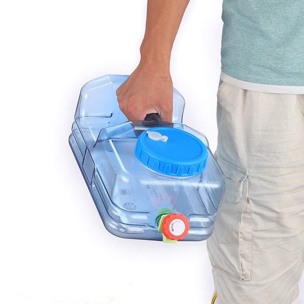 10L Capacity Hiking Picnic Camping Water Tank Food Grade Car Water Tank Container Cube Water Tank Container with Faucet