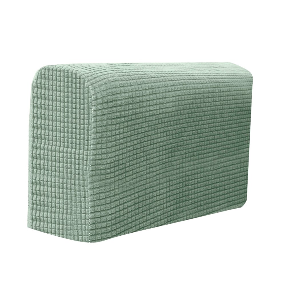 2 Pcs Sofa Furniture Armrest Covers Couch Chair Arm Protectors Stretchy for Home SDF-SHIP: Green