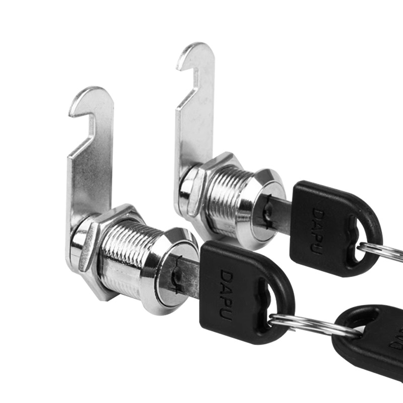 Juego de llaves rotativas de Metal, botón de bloqueo, cilindro de enclavamiento, armario, casillero de seguridad, 16mm, 20mm, 25mm, 30mm, 35mm, 5/100 juegos