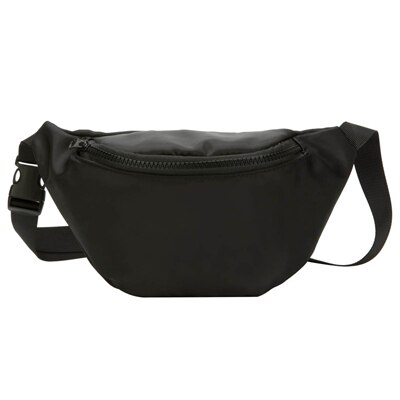 AOTIAN Taille Tasche Weibliche Gürtel Wasserdichte Brust Handtasche Unisex Fanny Pack Damen Taille Pack Bauch Taschen Geldbörse a30: Black