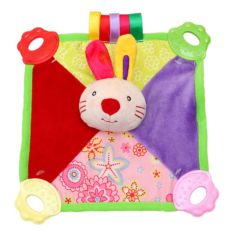 Babyrassel, Handy, Mobiltelefon, weicher beißRing, spielzeug für 0-12 monate alte babys, handtuch, bettglocke, niedliches Ebene-spielzeug für babybett, kinderwagen, montessori-spielzeug: Kaninchen 582