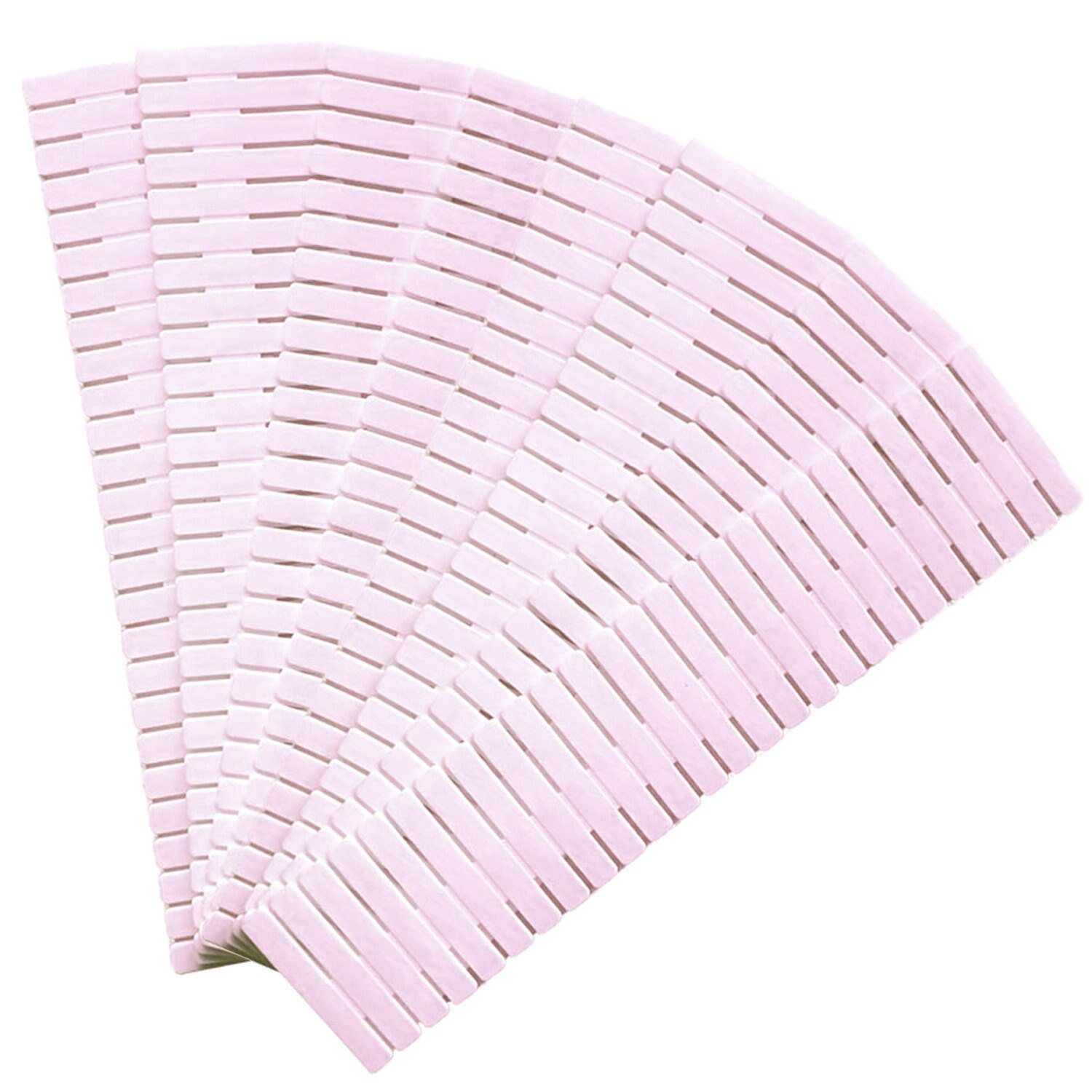 16pcs Adjustable Drawer Divider Strips DIY Grid Plastic Storage Clapboard Organizer for Office Home Bedroom Bathroom Kitchen: Pink