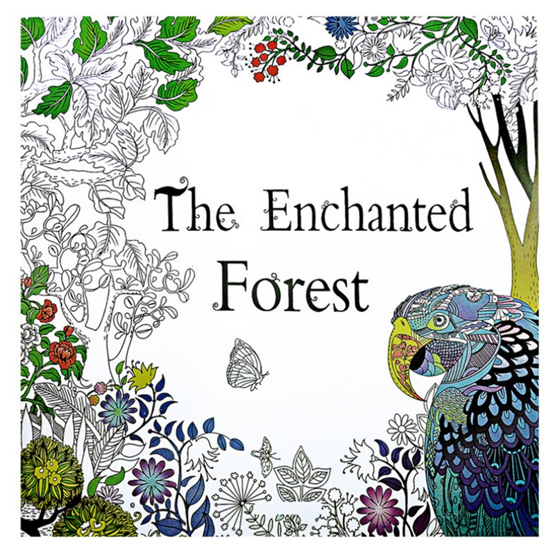 1PCS 24 Pages Double-sided Coloring Book For Children Adult Relieve Stress Kill Time Graffiti Painting Drawing Art Book: 4