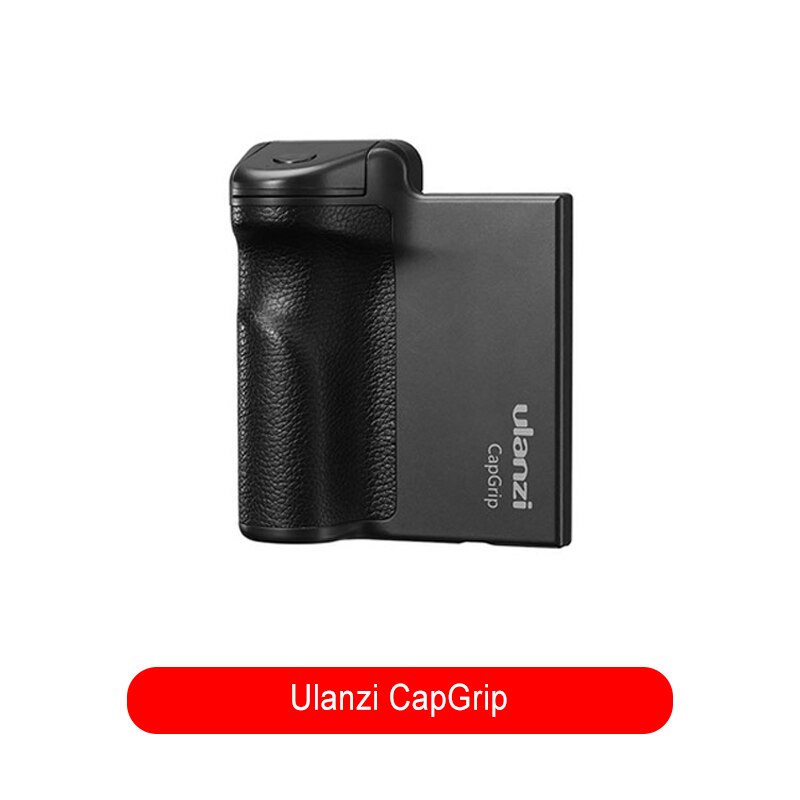 Ulanzi CapGrip Phone Stabilizer - Bluetooth Selfie Booster Grip with 1/4" Screw Mount & Tripod Stand: Only CapGrip