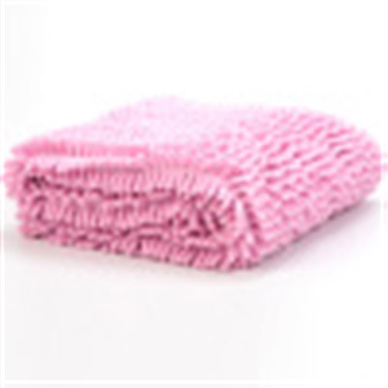 Pet Bath Towel Dog Cat Dry Towls Soft Grooming Massager Absorbent Towel Quick-drying Multipurpose Cleaning Tool Pet Supplies: Pink / small