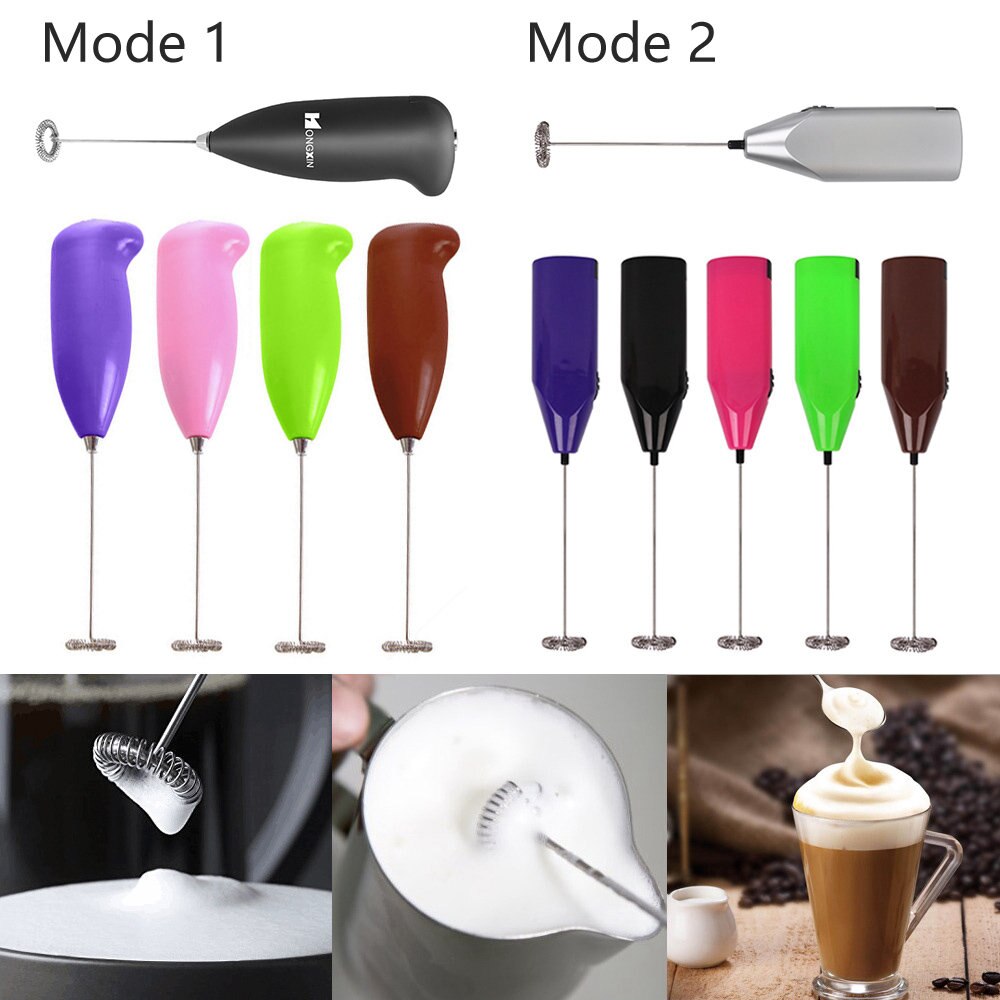 Melkopschuimer Handheld Mixer Foamer Koffie Maker Eiklopper Chocolade/Cappuccino Stirrer Mini Draagbare Blender Keuken Garde Tool