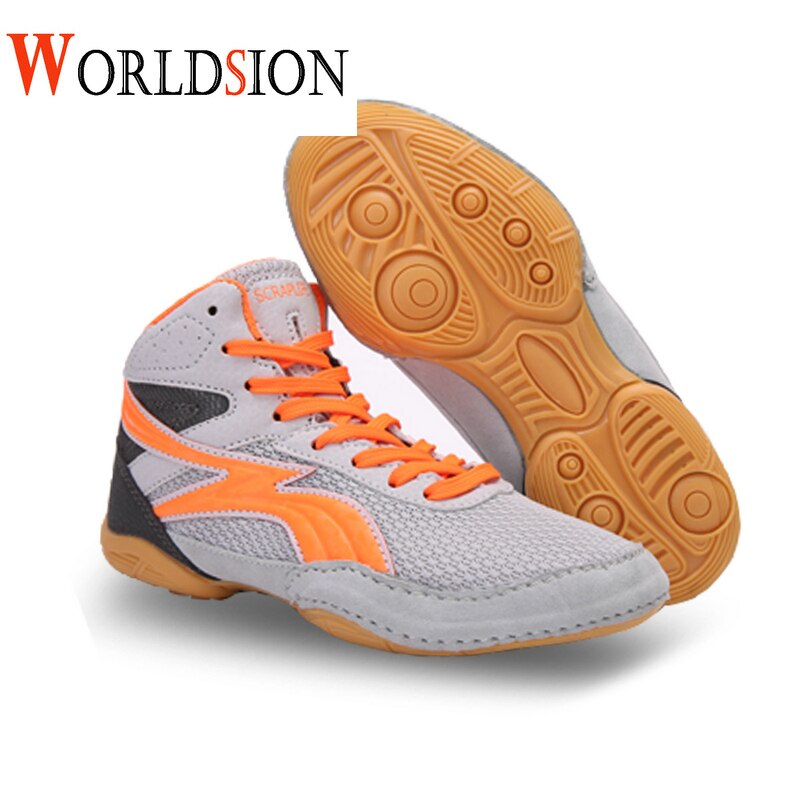 Professionele Kids Worstelen Schoenen Maat 30-36 Licht Gewicht Boksen Sneakers Jongens Meisjes Worstelen Sneakers Kind Boksen Schoenen