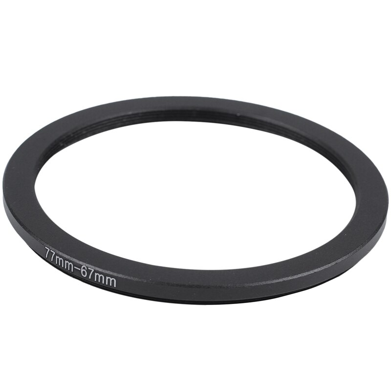 2einstellen 77mm-67mm Schritt Nieder Ring-Adapter mit 7 Filter Adapter Kamera Objektiv Filter Schritt Unten Ring Adapter einstellen 77mm-49mm