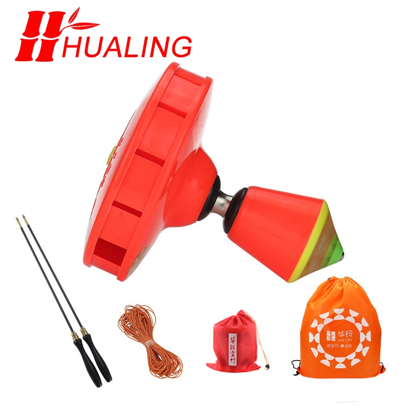 Chinesisches asymmetrisches diabolo 8 lagerspielzeug diabolo-set verpackung mit einkaufsnetz china