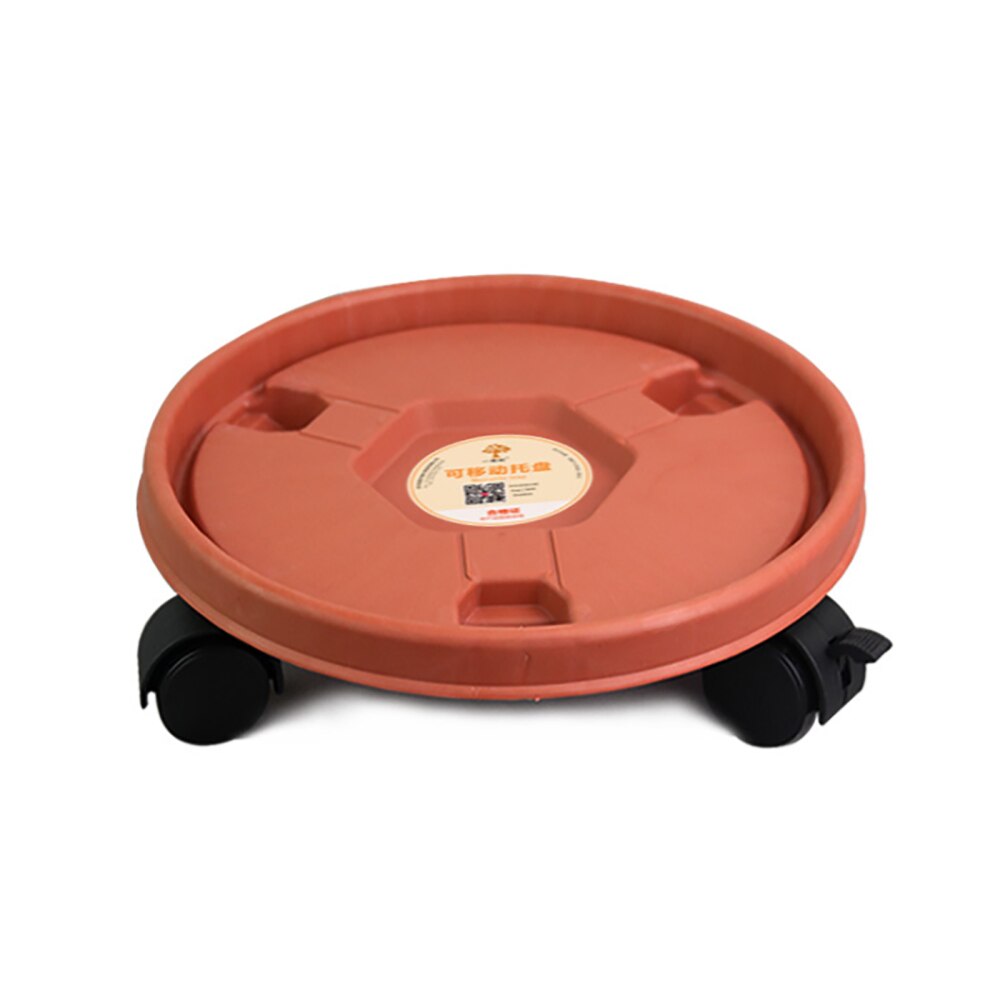 Support de Pot de fleur à roues universelles, support Mobile, plateau Mobile épais, Vase rond amovible avec rouleaux, support pour plantes
