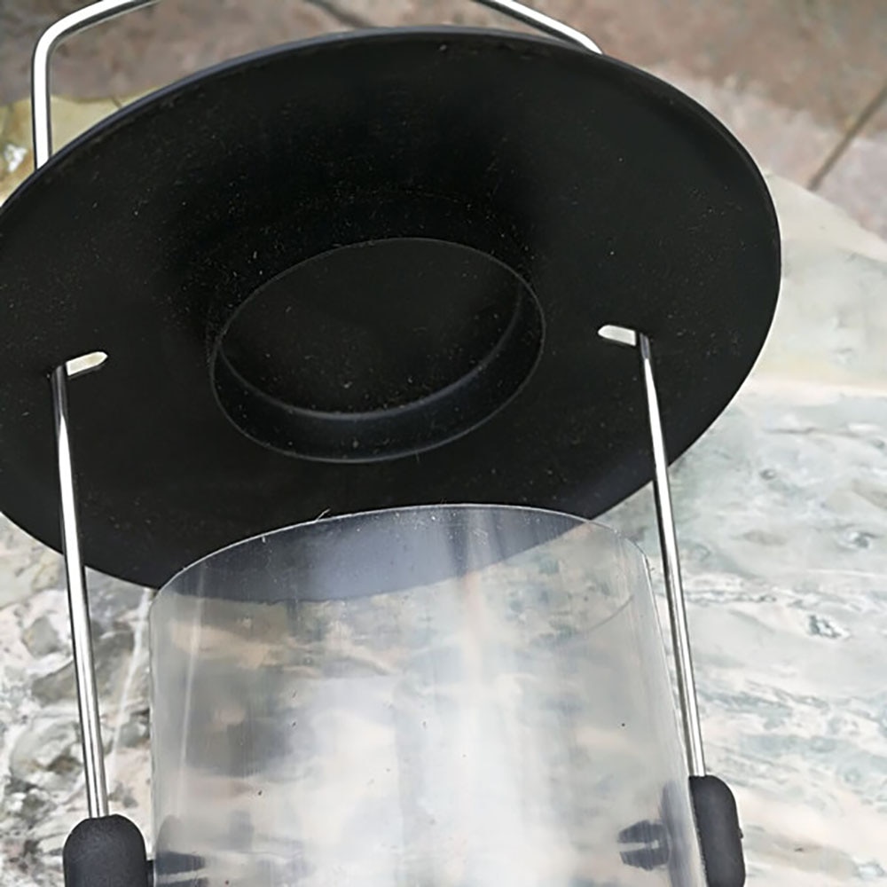 Fett boll matare hängande utomhus plast hink husdjur fågel matare fat plast bläck grön plast tillbehör utomhus matare