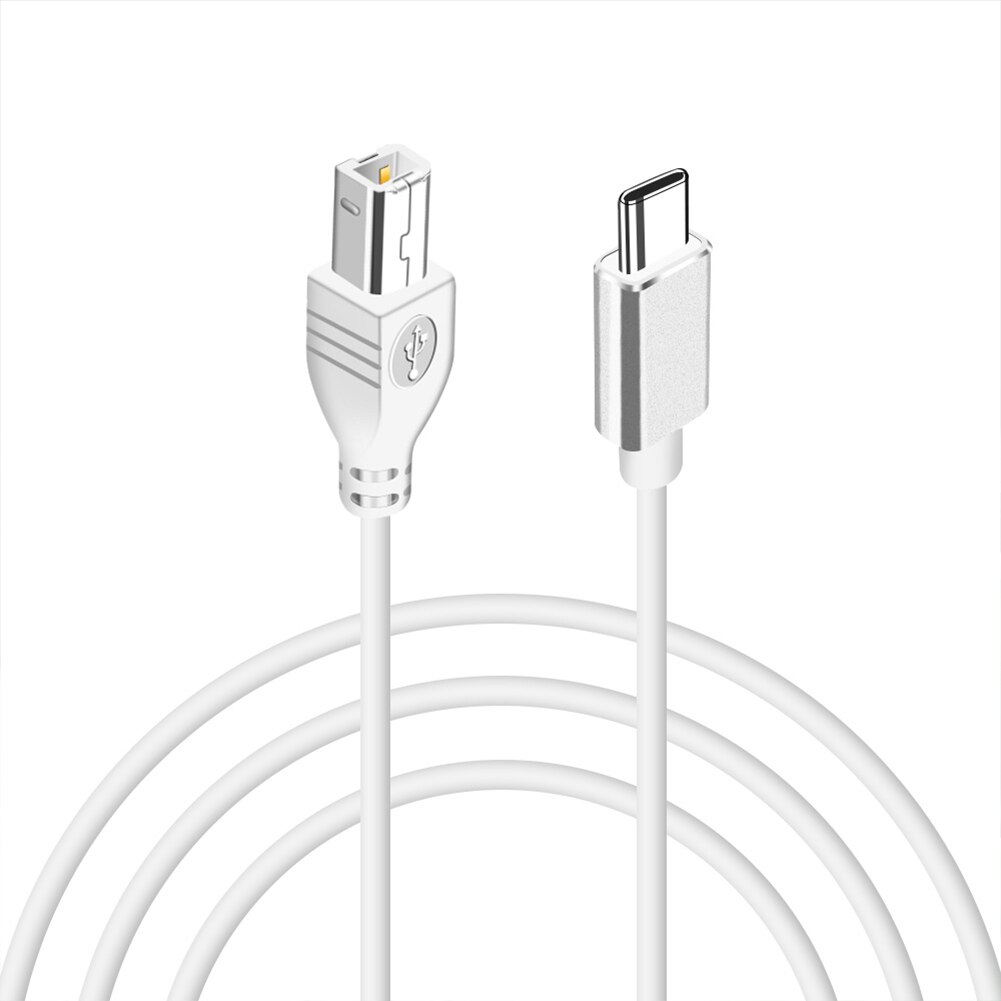 Câble USB Micro/Type C vers USB B Midi, pour imprimante de musique électronique, cordon d&#39;interface MIDI, Instrument, contrôleur Midi, câble de clavier: Type C / 2m