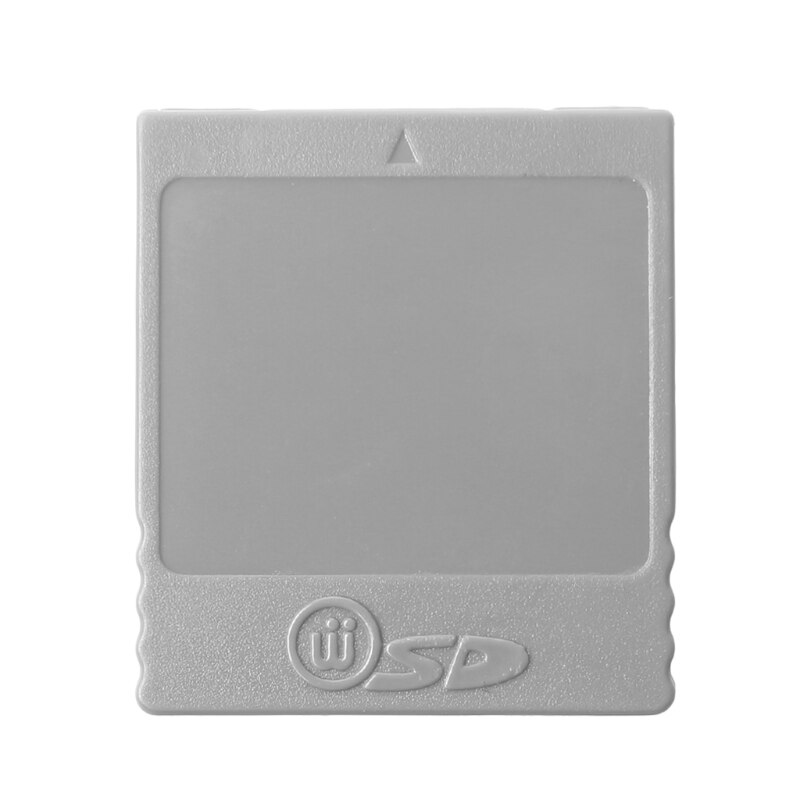 Adaptateur de convertisseur de lecteur de carte Flash mémoire SD pour Console Nintendo Wii NGC