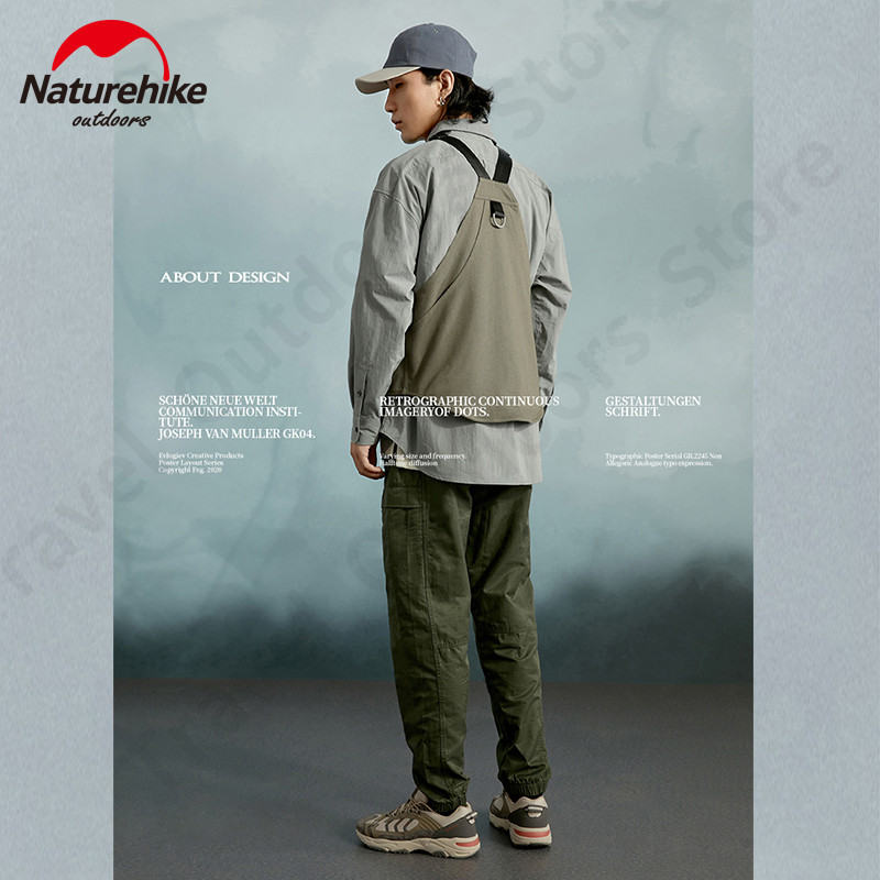 Naturehike Outdoor Dual Purpose Vest Camping Leisure Jacket Portable Woman/Man Multi Pocket Picnic Apron Work Clothes