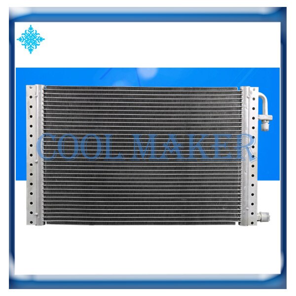 Universal heavy duty truck air conditioner parallel flow condenser for excavator 14x23x20