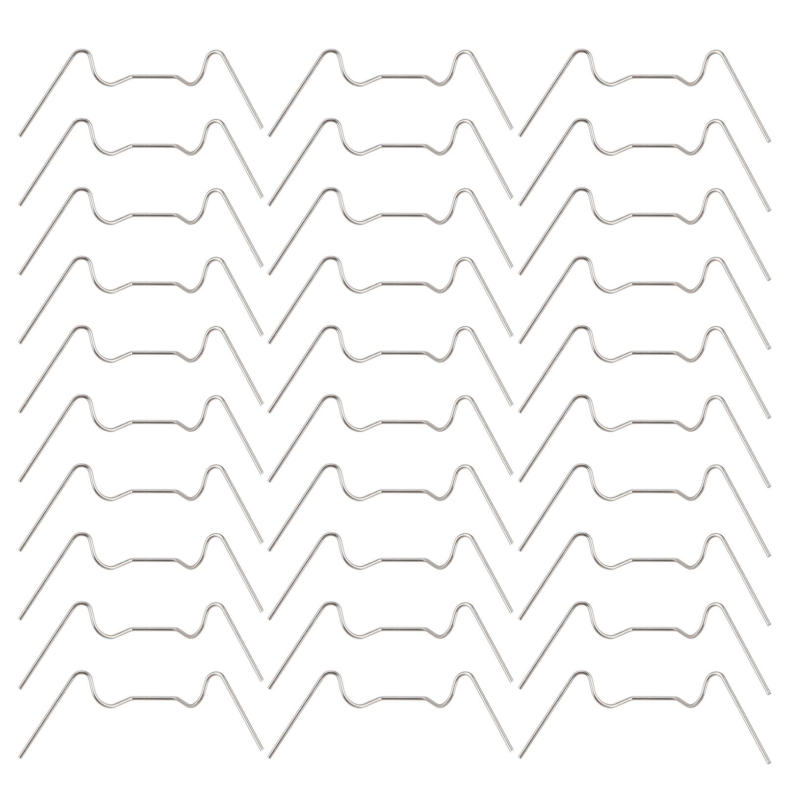 30 Glazed Clips Thick Greenhouse Glazing Clips Tool Galvanized Steel Spring Wire Glazing Clips Strong Holding Clamps